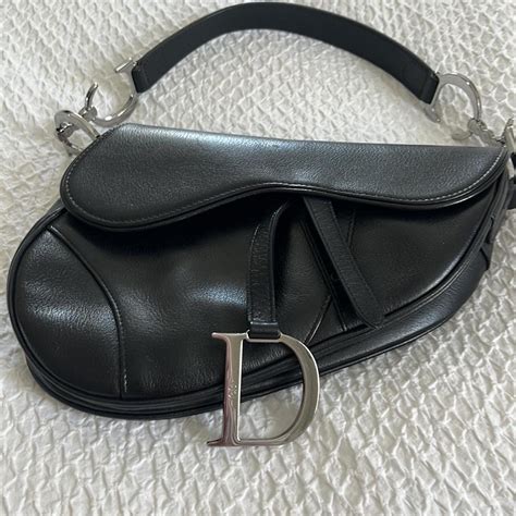 dior saddle bag silver hardware